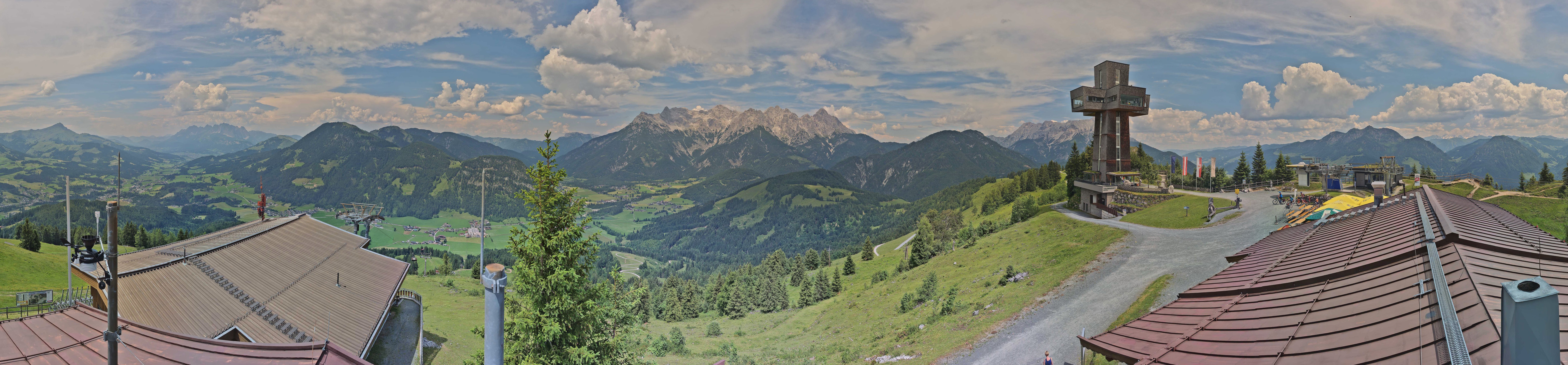 Archiv Foto Webcam Jakobskreuz im Pillerseetal