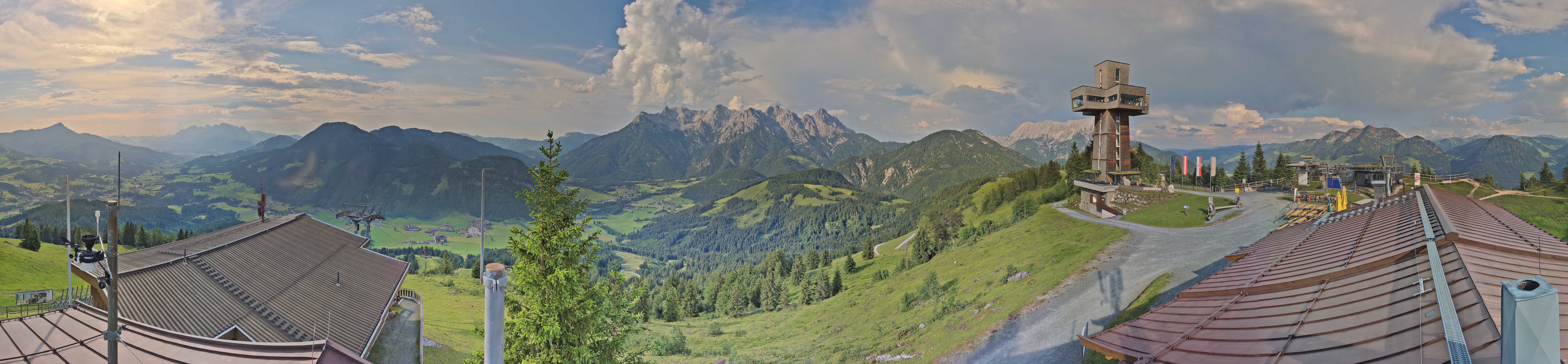 Archiv Foto Webcam Jakobskreuz im Pillerseetal