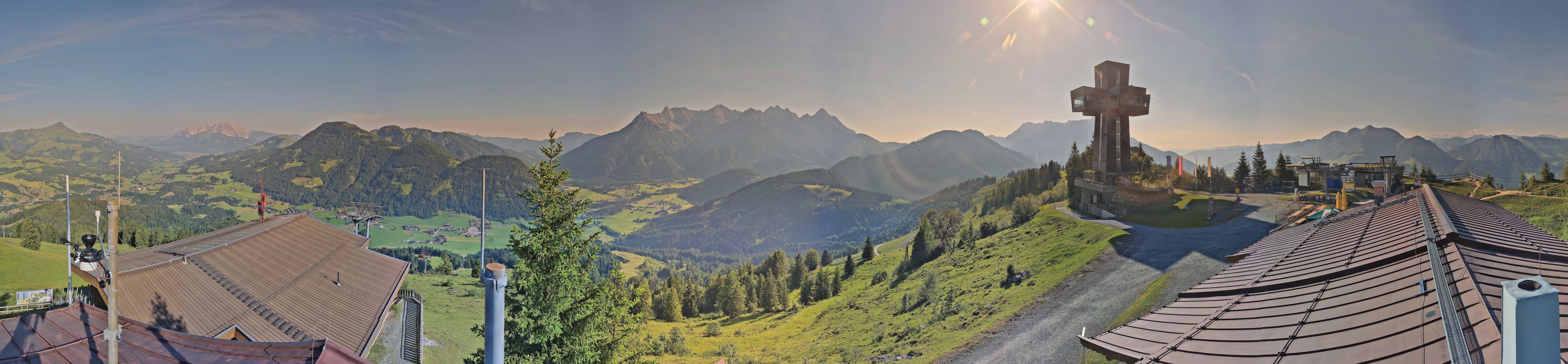 Archiv Foto Webcam Jakobskreuz im Pillerseetal