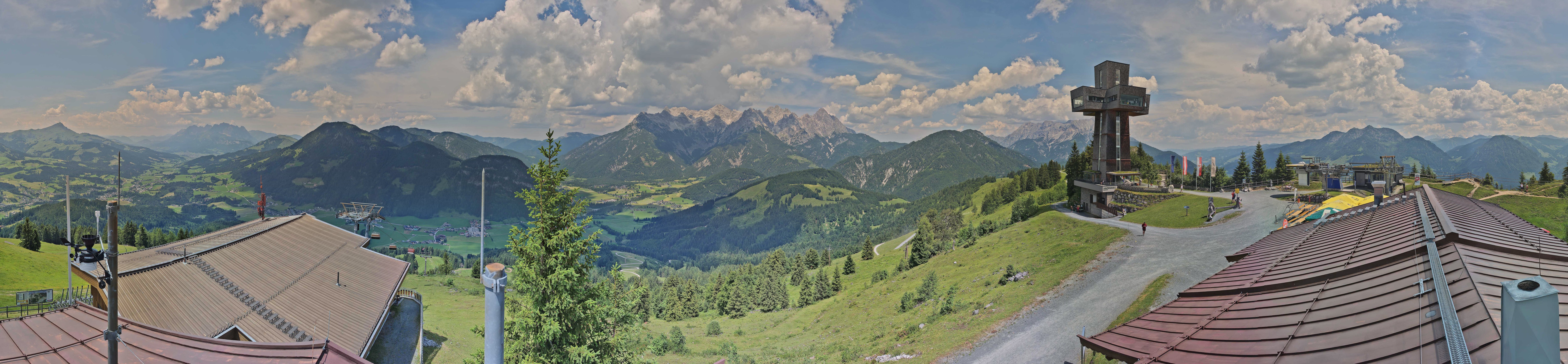 Archiv Foto Webcam Jakobskreuz im Pillerseetal