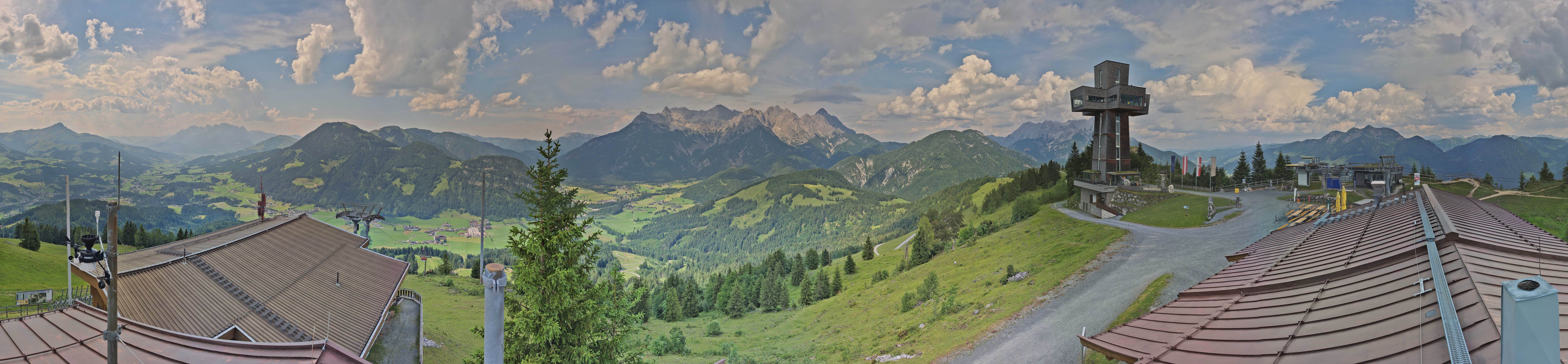 Archiv Foto Webcam Jakobskreuz im Pillerseetal