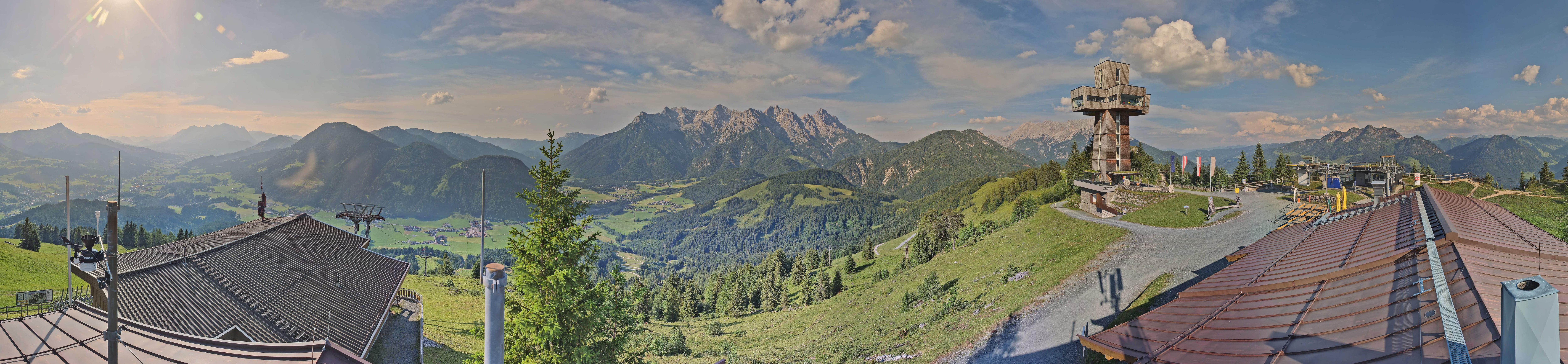 Archiv Foto Webcam Jakobskreuz im Pillerseetal