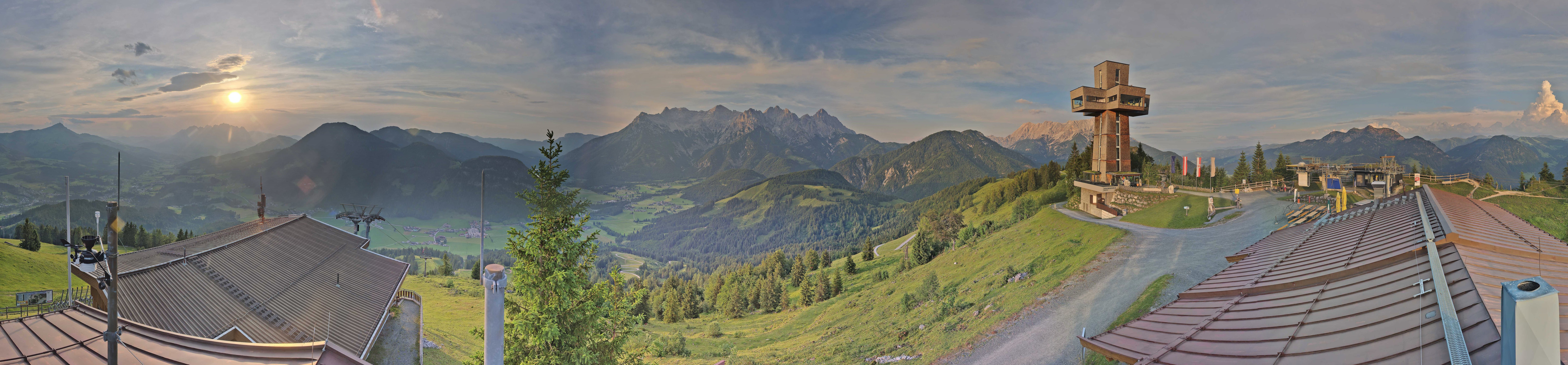 Archiv Foto Webcam Jakobskreuz im Pillerseetal