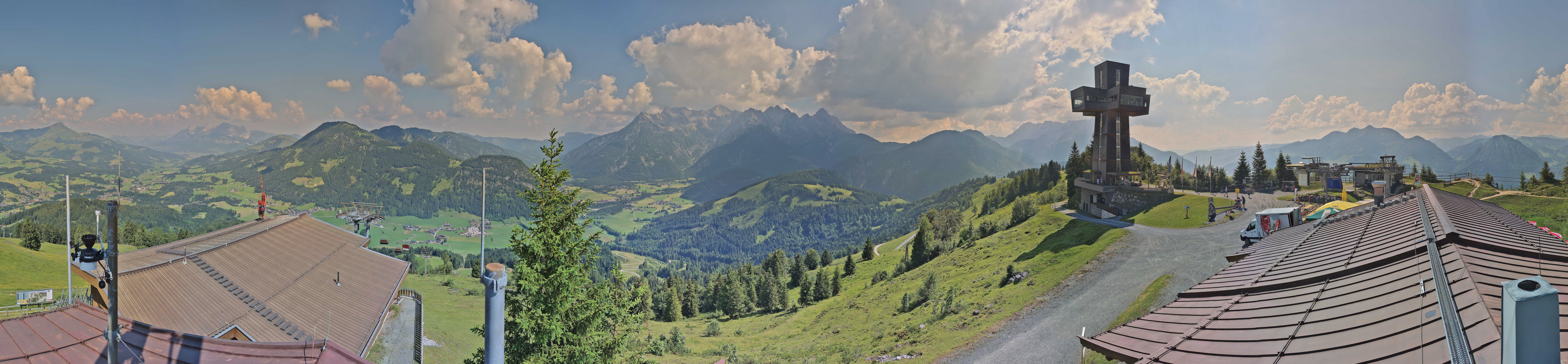 Archiv Foto Webcam Jakobskreuz im Pillerseetal