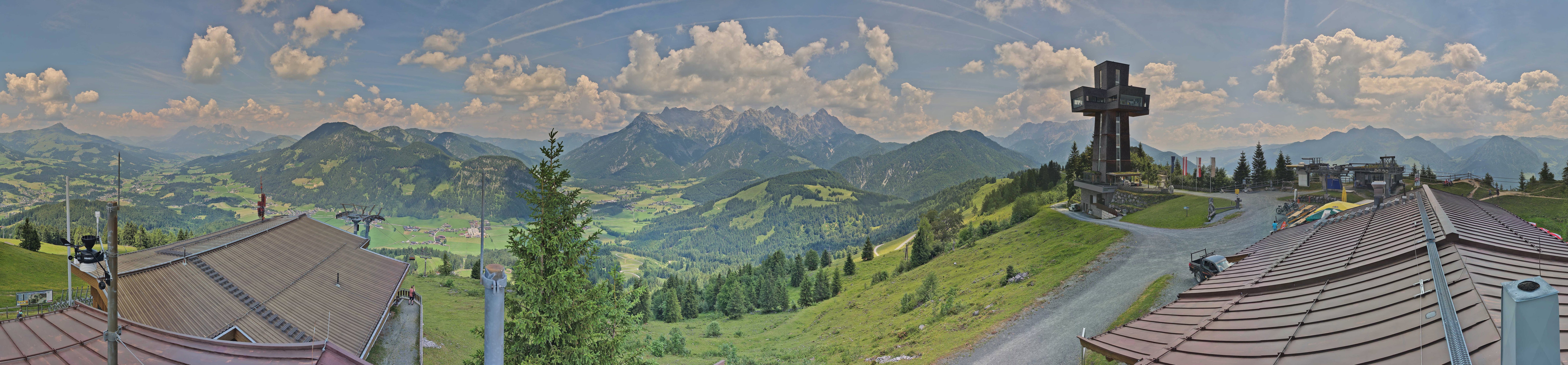 Archiv Foto Webcam Jakobskreuz im Pillerseetal