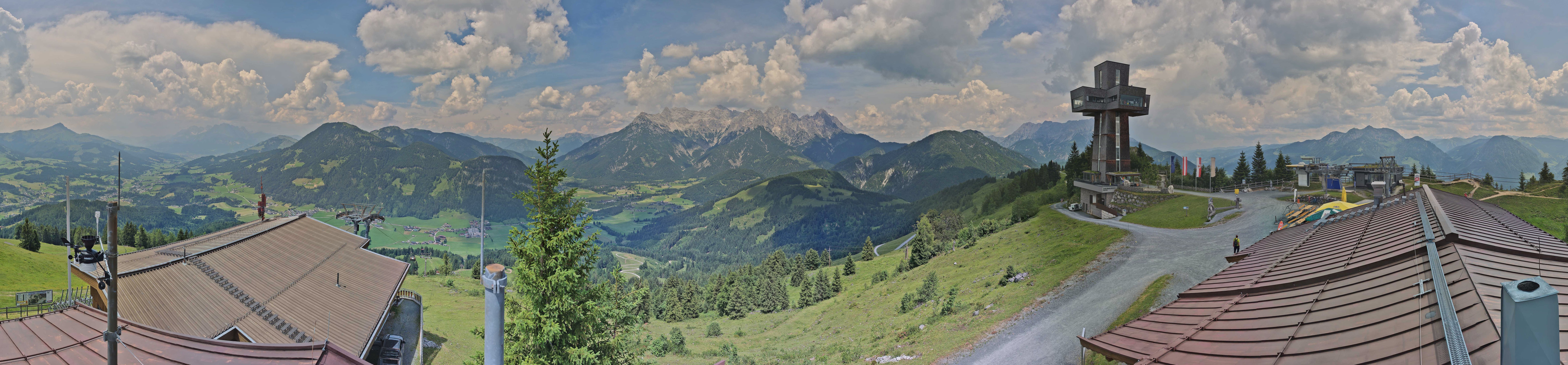 Archiv Foto Webcam Jakobskreuz im Pillerseetal