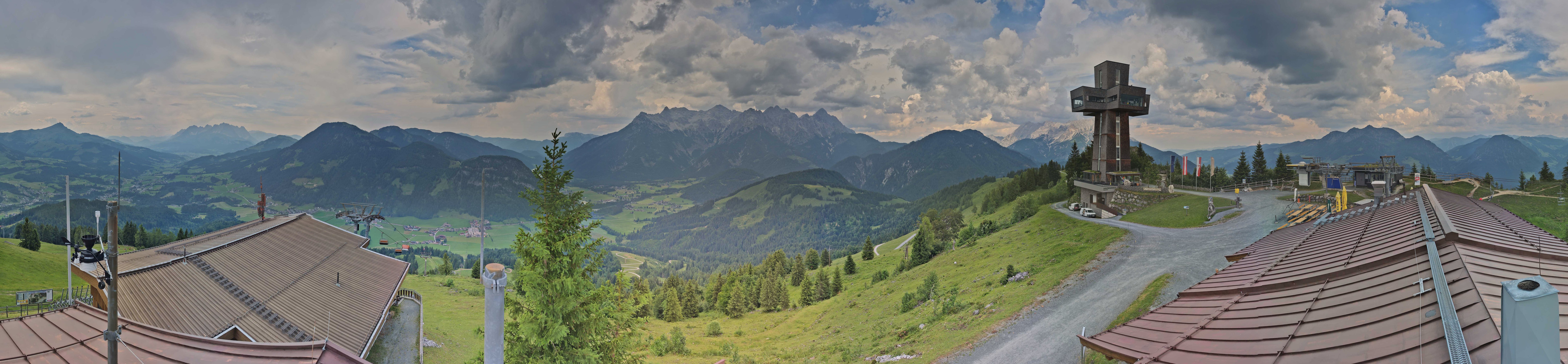 Archiv Foto Webcam Jakobskreuz im Pillerseetal