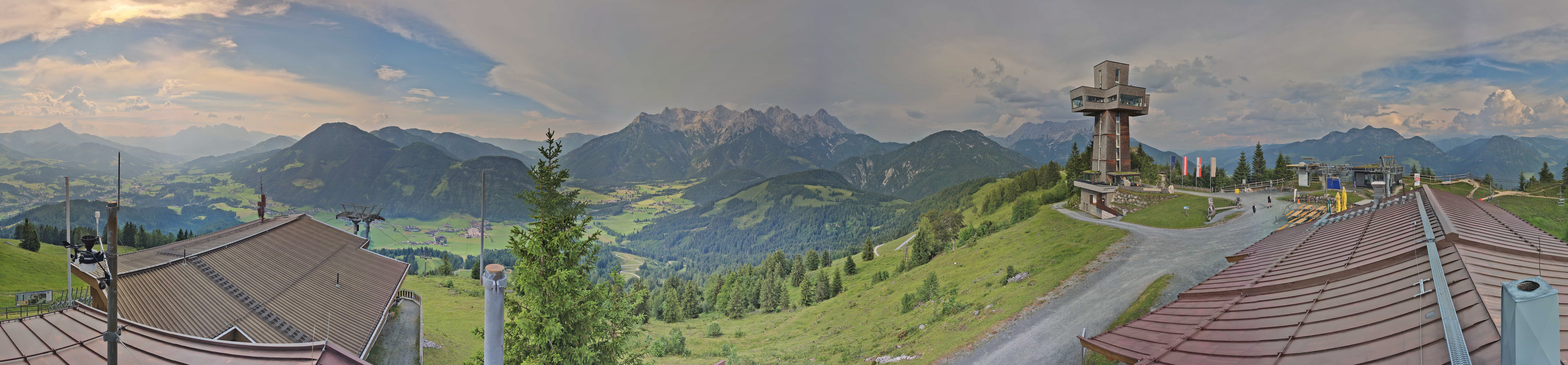 Archiv Foto Webcam Jakobskreuz im Pillerseetal