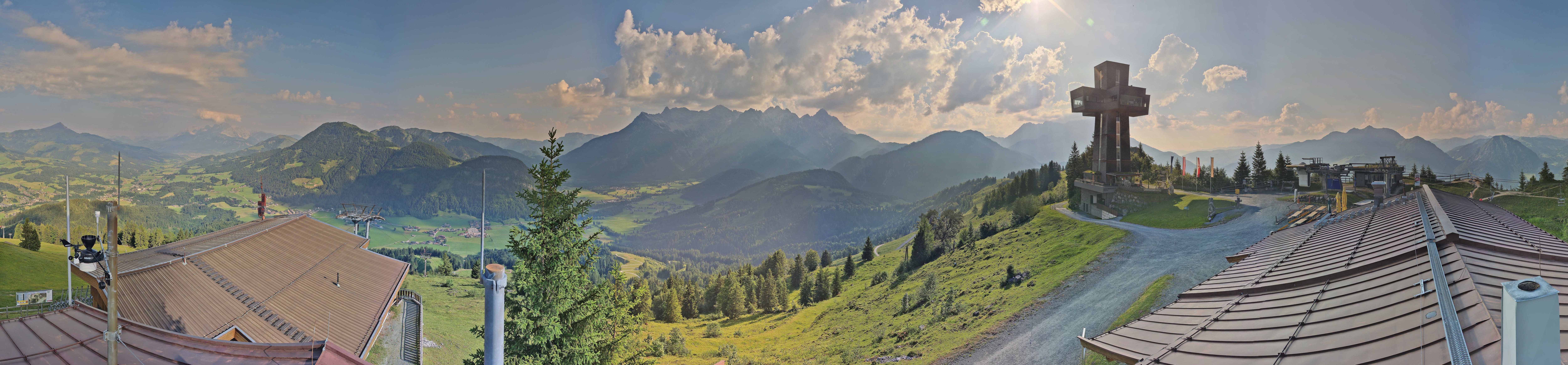 Archiv Foto Webcam Jakobskreuz im Pillerseetal
