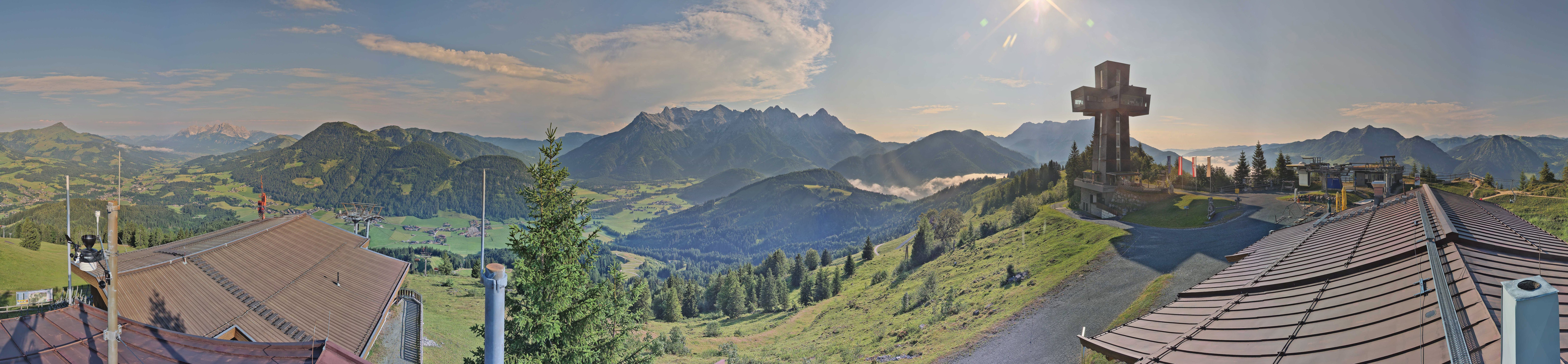 Archiv Foto Webcam Jakobskreuz im Pillerseetal