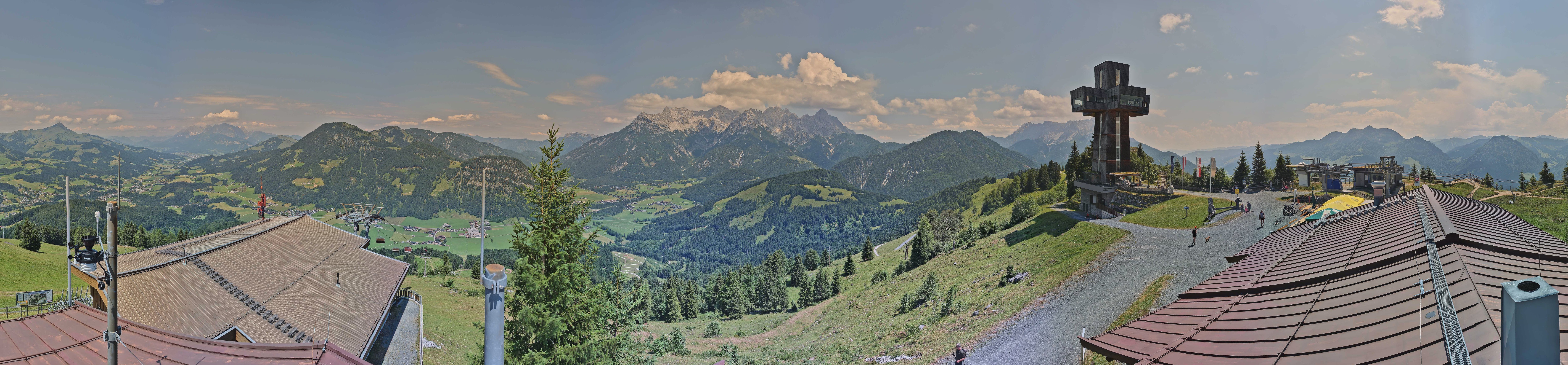 Archiv Foto Webcam Jakobskreuz im Pillerseetal