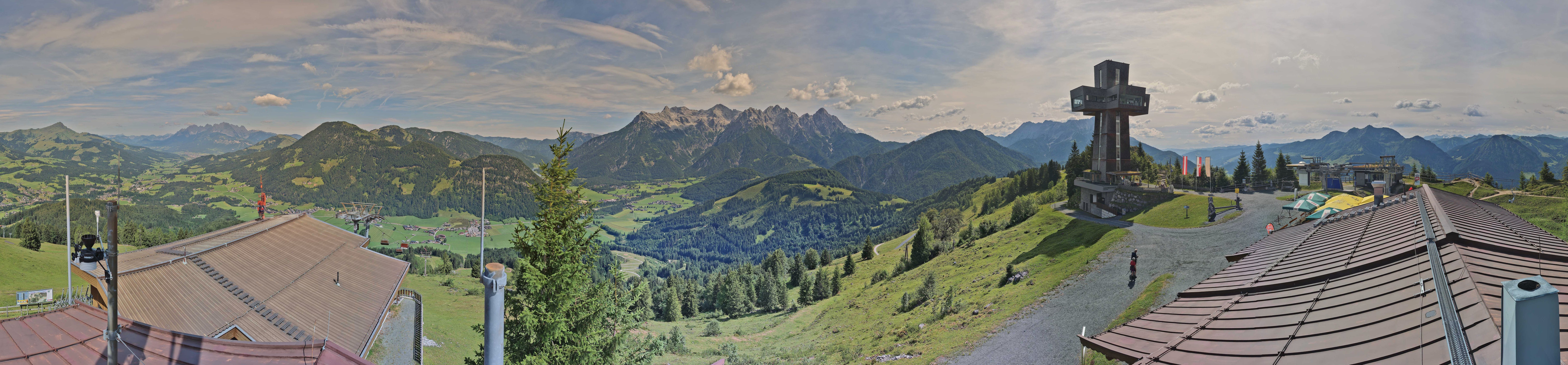 Archiv Foto Webcam Jakobskreuz im Pillerseetal