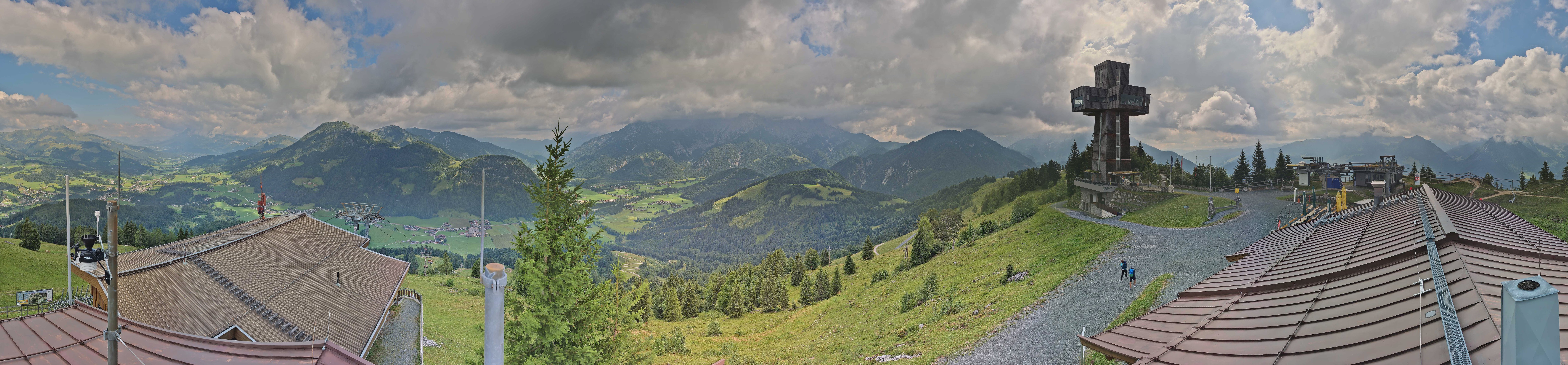 Archiv Foto Webcam Jakobskreuz im Pillerseetal