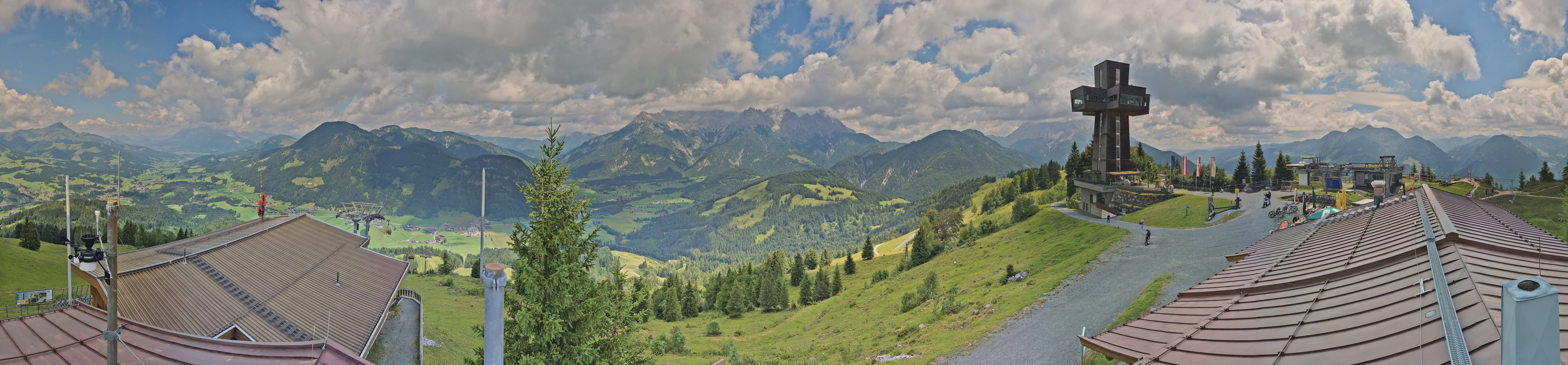 Archiv Foto Webcam Jakobskreuz im Pillerseetal