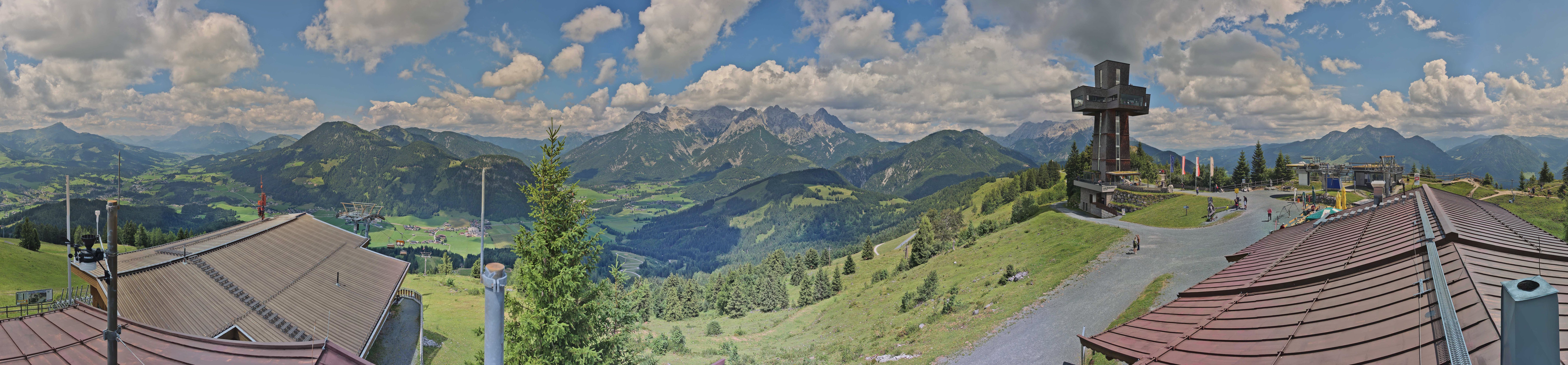 Archiv Foto Webcam Jakobskreuz im Pillerseetal