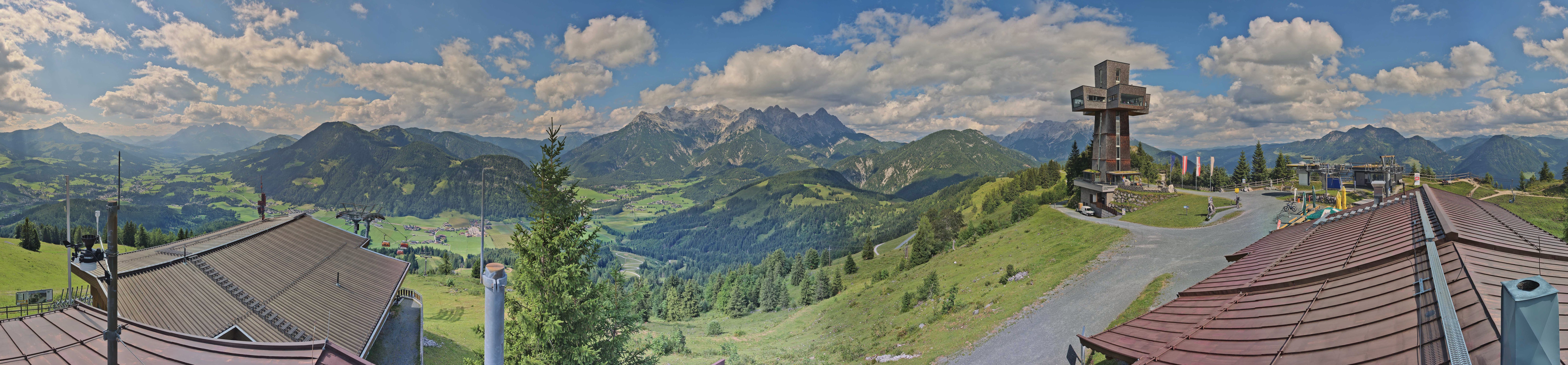 Archiv Foto Webcam Jakobskreuz im Pillerseetal
