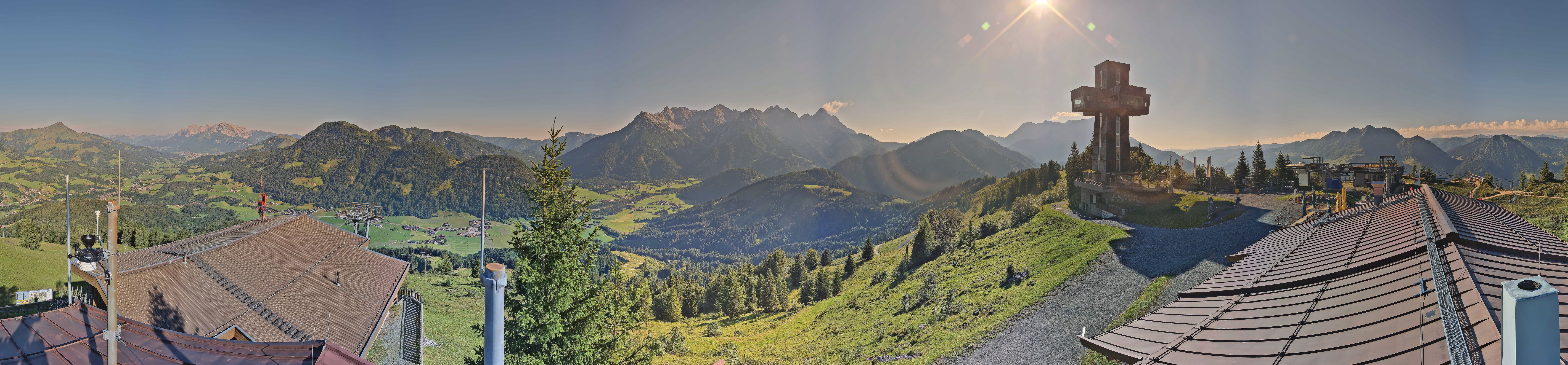 Archiv Foto Webcam Jakobskreuz im Pillerseetal