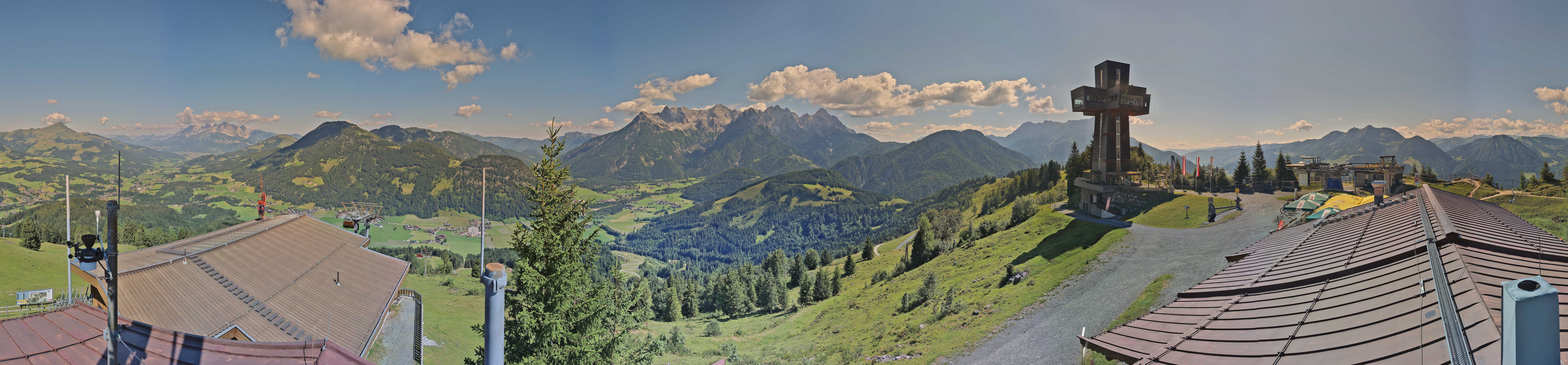 Archiv Foto Webcam Jakobskreuz im Pillerseetal