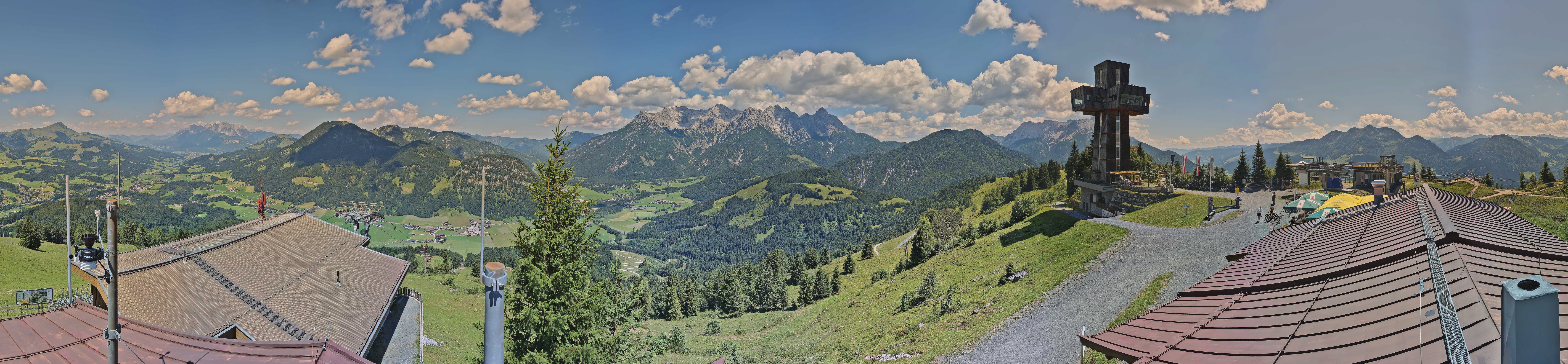 Archiv Foto Webcam Jakobskreuz im Pillerseetal