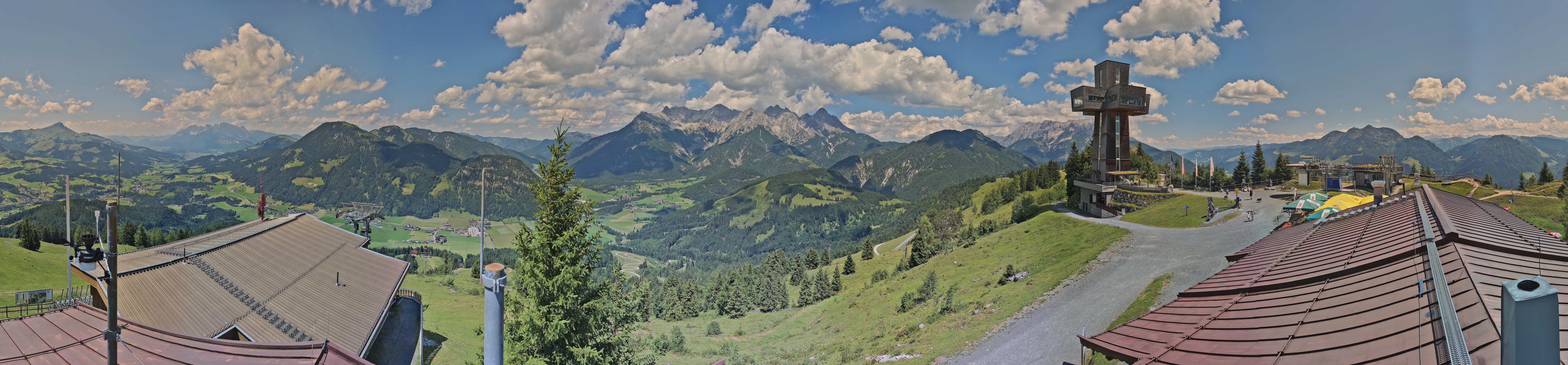 Archiv Foto Webcam Jakobskreuz im Pillerseetal