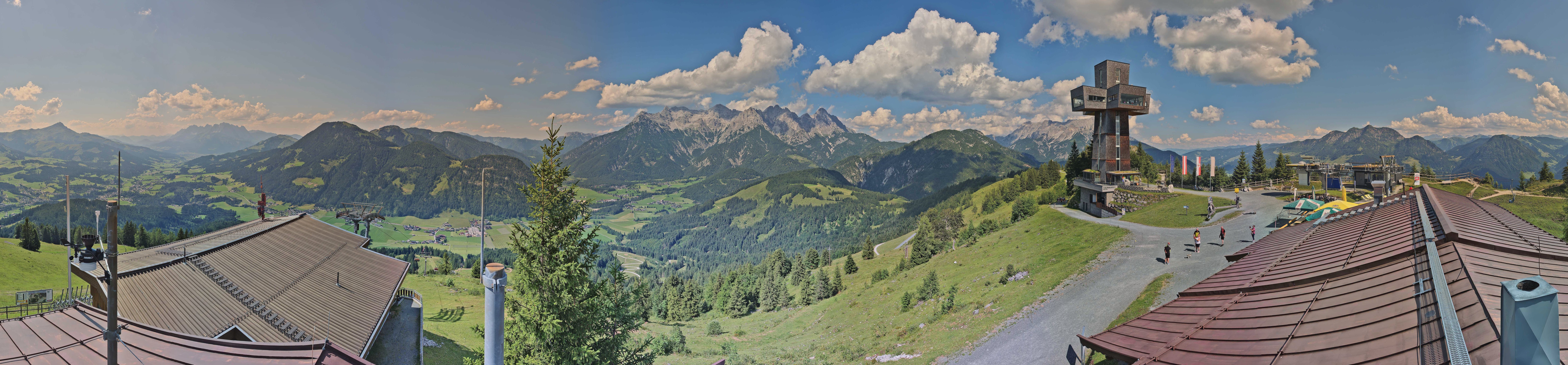 Archiv Foto Webcam Jakobskreuz im Pillerseetal