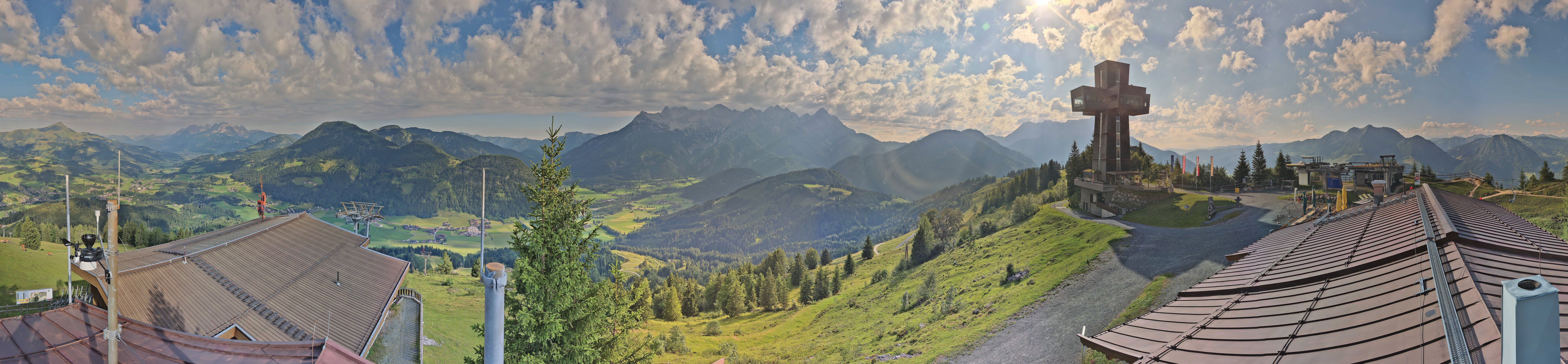 Archiv Foto Webcam Jakobskreuz im Pillerseetal