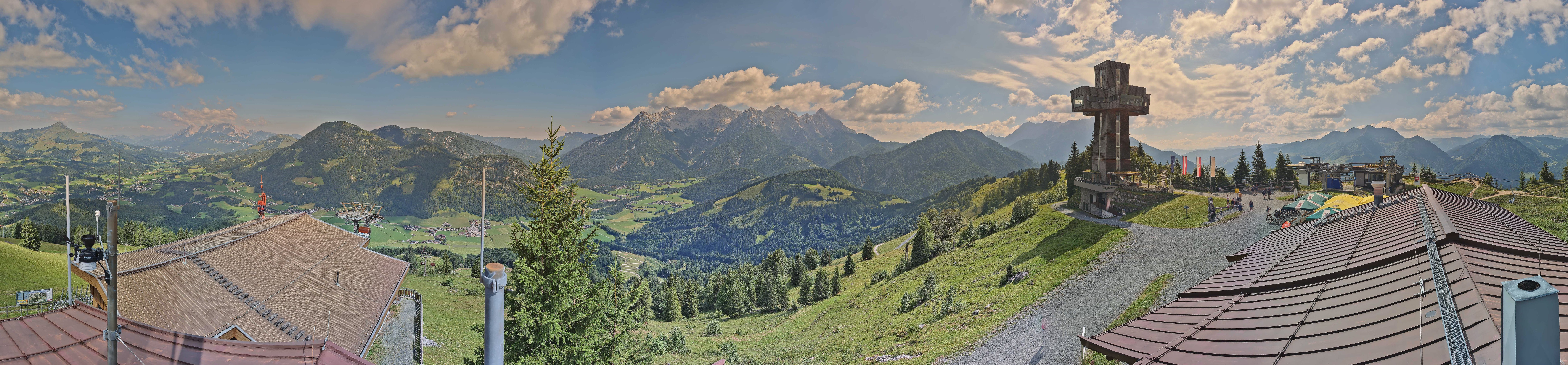 Archiv Foto Webcam Jakobskreuz im Pillerseetal