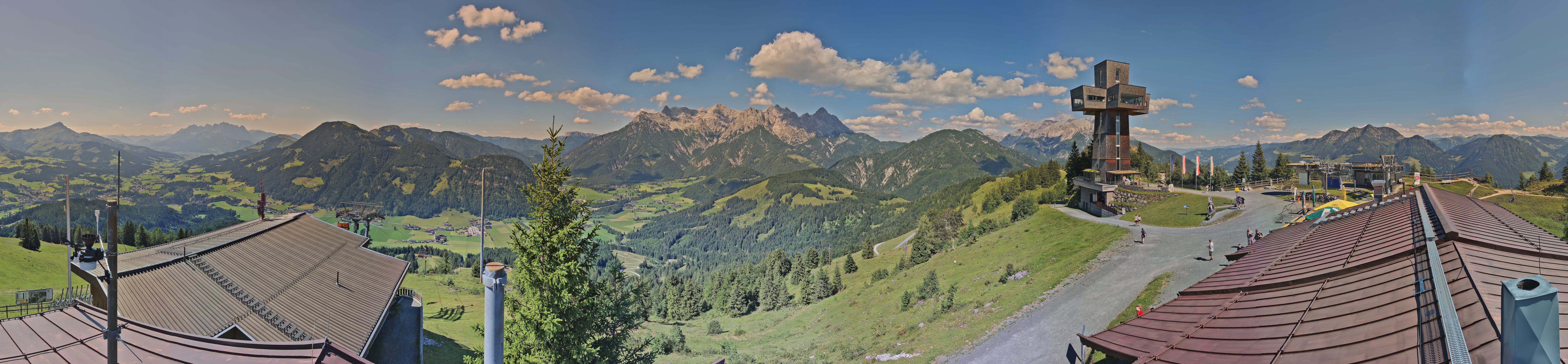 Archiv Foto Webcam Jakobskreuz im Pillerseetal