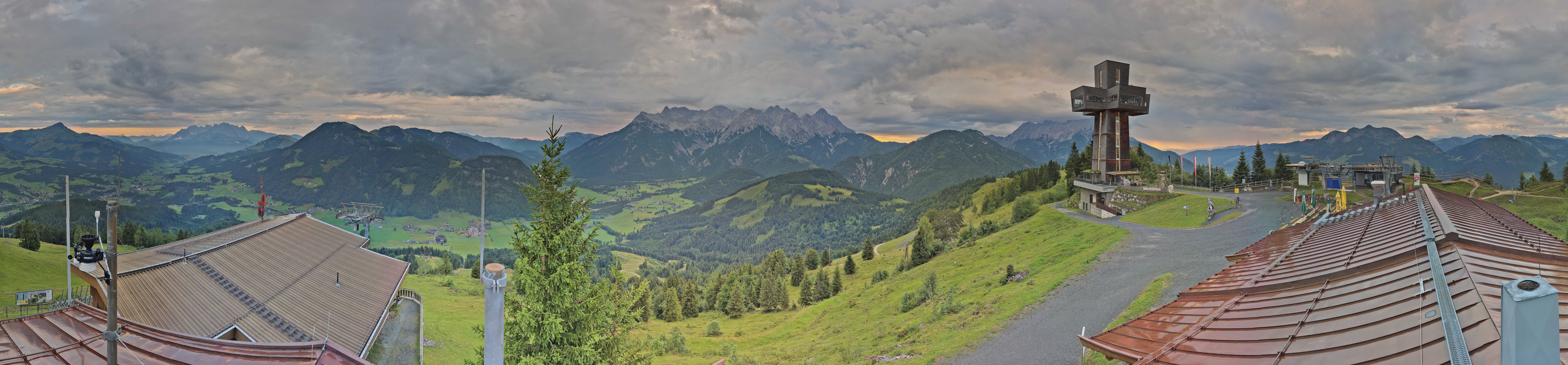Archiv Foto Webcam Jakobskreuz im Pillerseetal