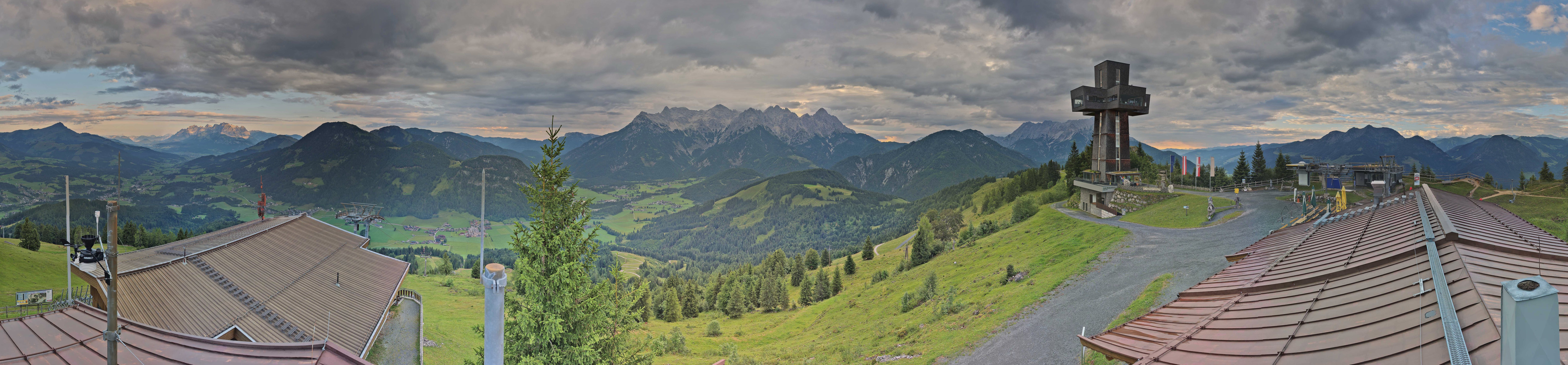 Archiv Foto Webcam Jakobskreuz im Pillerseetal