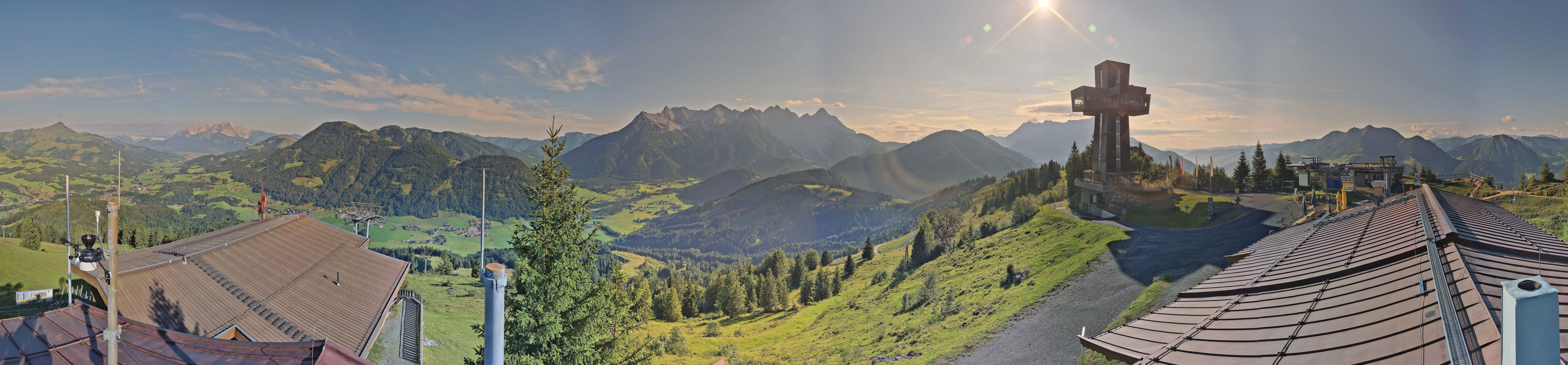 Archiv Foto Webcam Jakobskreuz im Pillerseetal