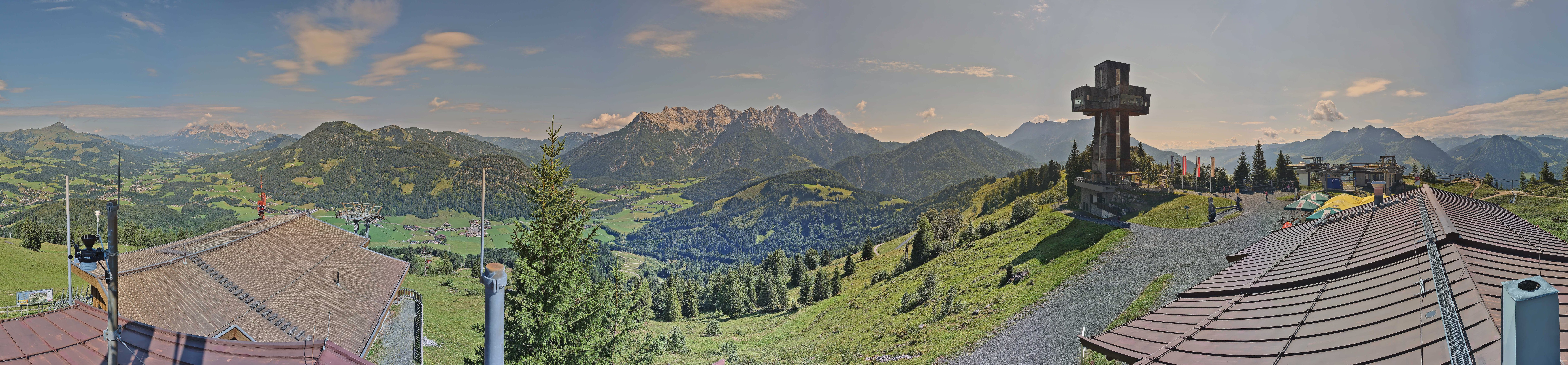 Archiv Foto Webcam Jakobskreuz im Pillerseetal