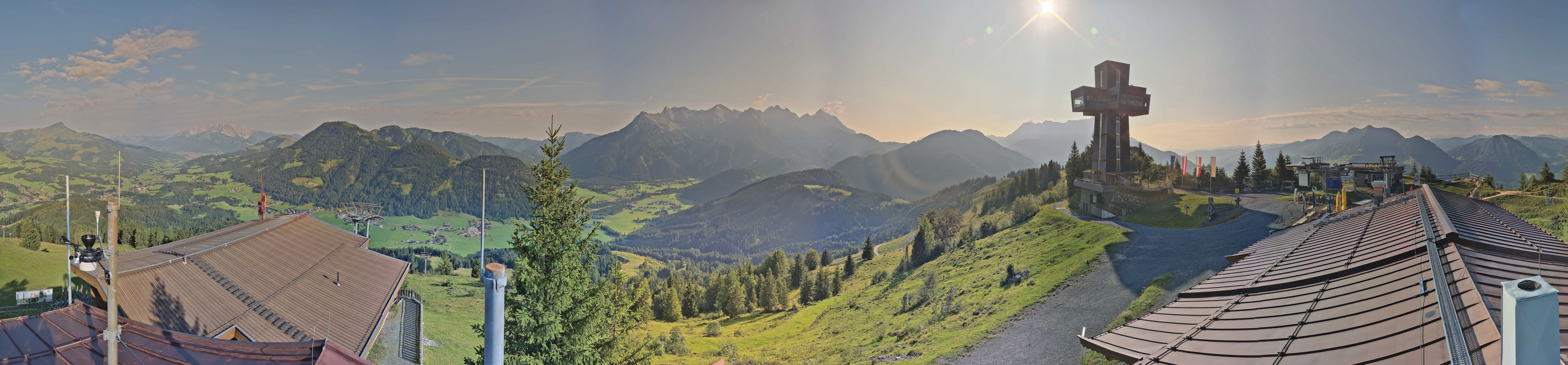 Archiv Foto Webcam Jakobskreuz im Pillerseetal