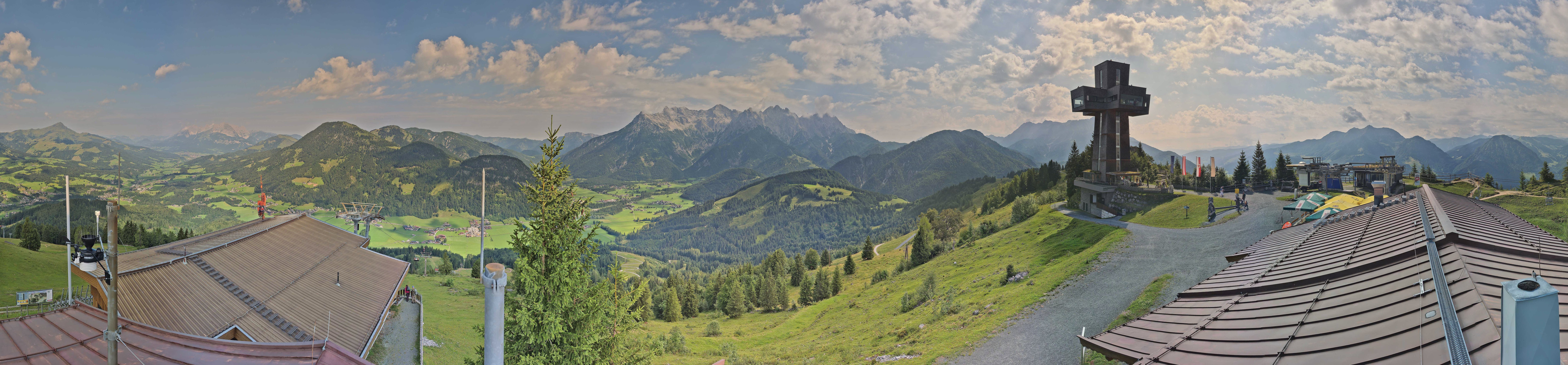 Archiv Foto Webcam Jakobskreuz im Pillerseetal