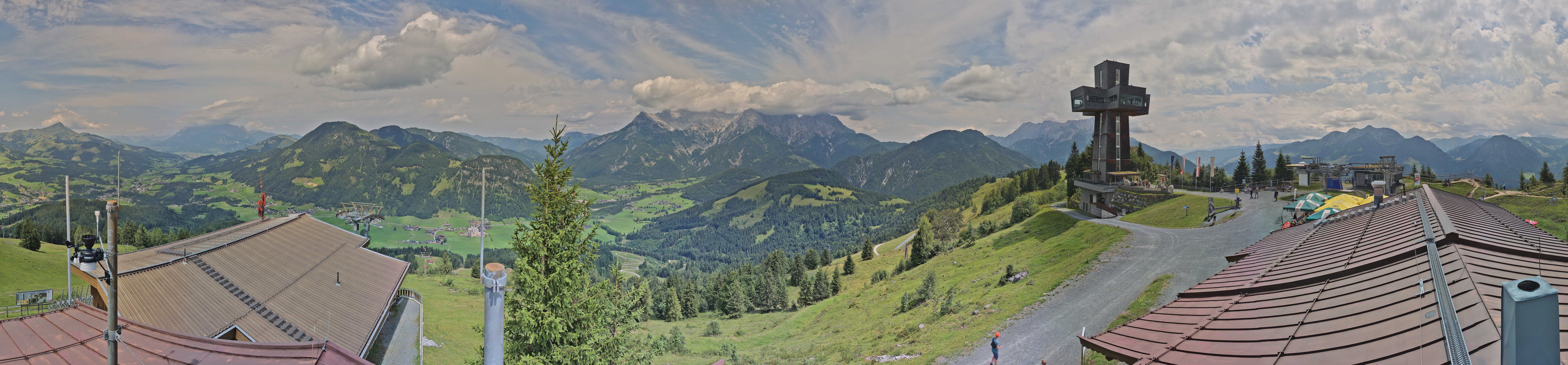 Archiv Foto Webcam Jakobskreuz im Pillerseetal