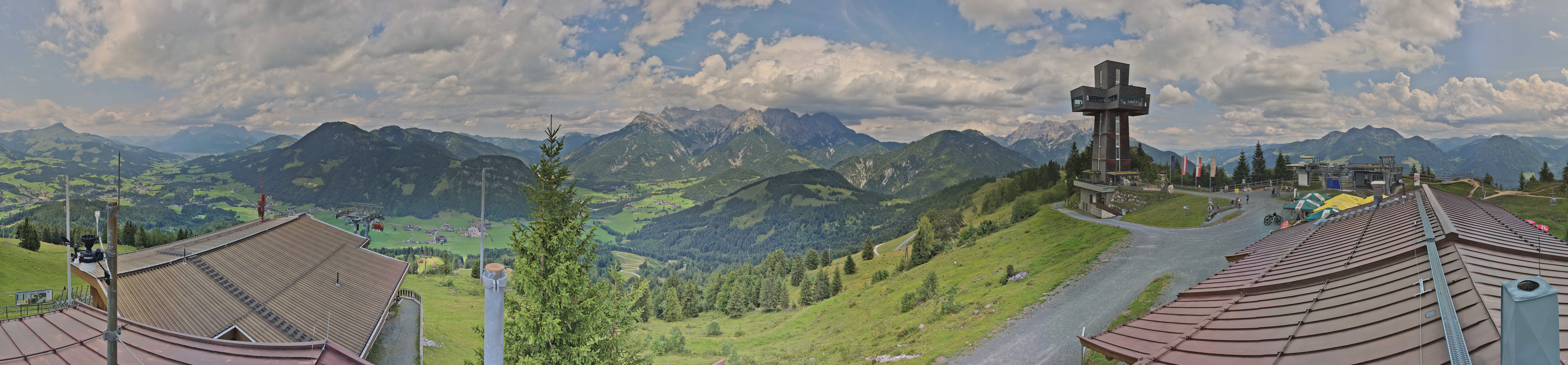 Archiv Foto Webcam Jakobskreuz im Pillerseetal
