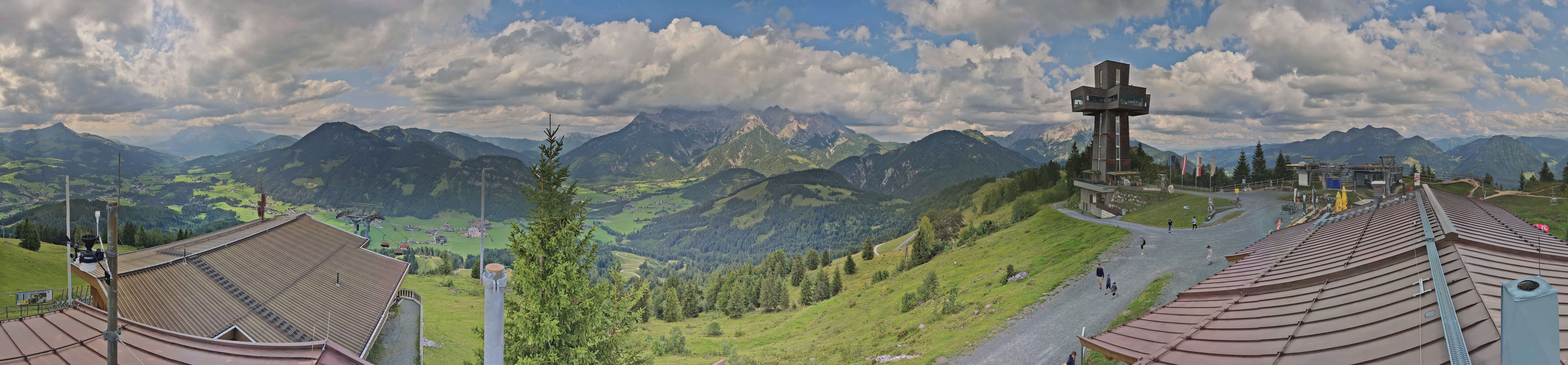 Archiv Foto Webcam Jakobskreuz im Pillerseetal