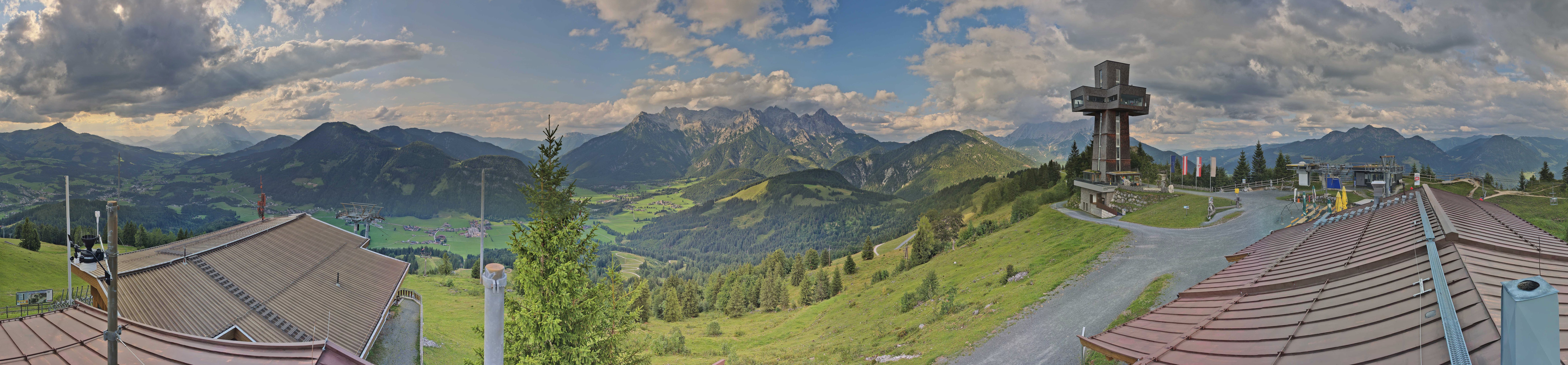 Archiv Foto Webcam Jakobskreuz im Pillerseetal
