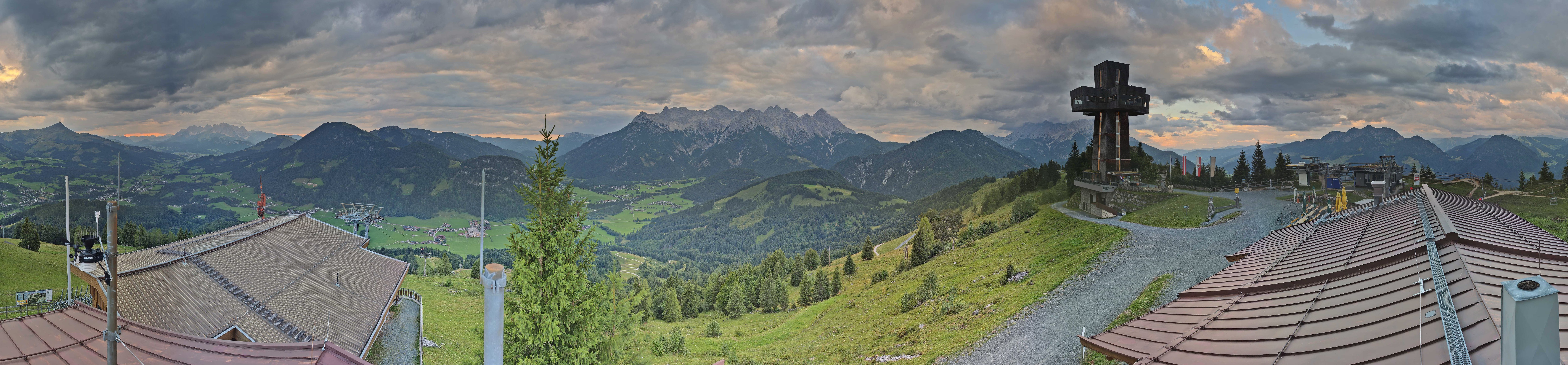 Archiv Foto Webcam Jakobskreuz im Pillerseetal
