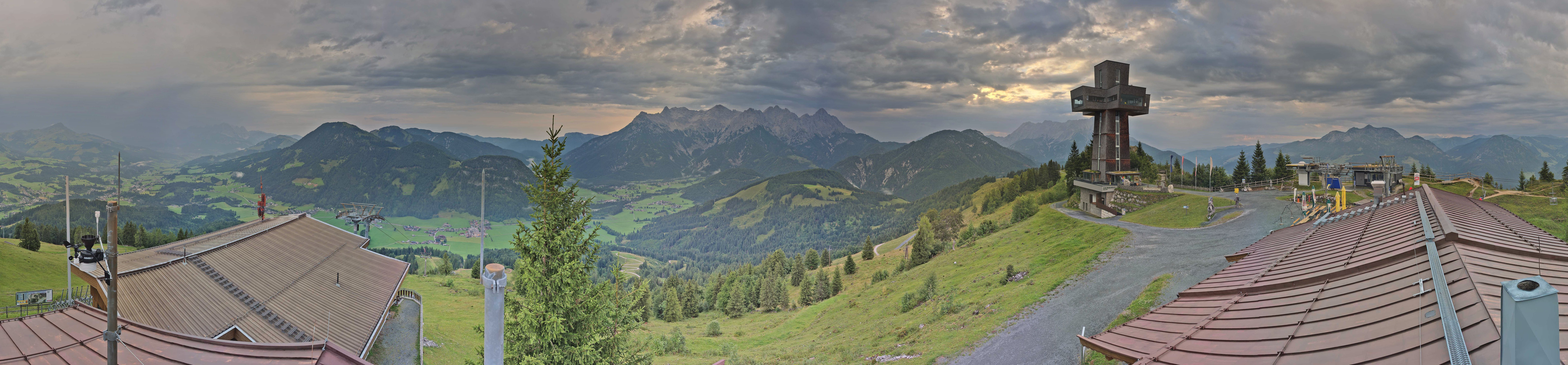 Archiv Foto Webcam Jakobskreuz im Pillerseetal