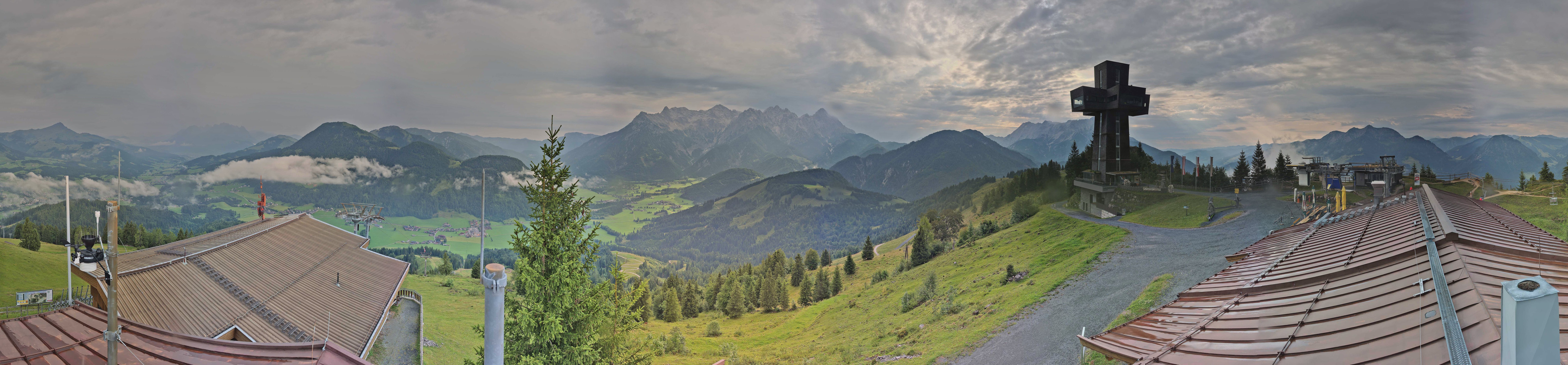 Archiv Foto Webcam Jakobskreuz im Pillerseetal