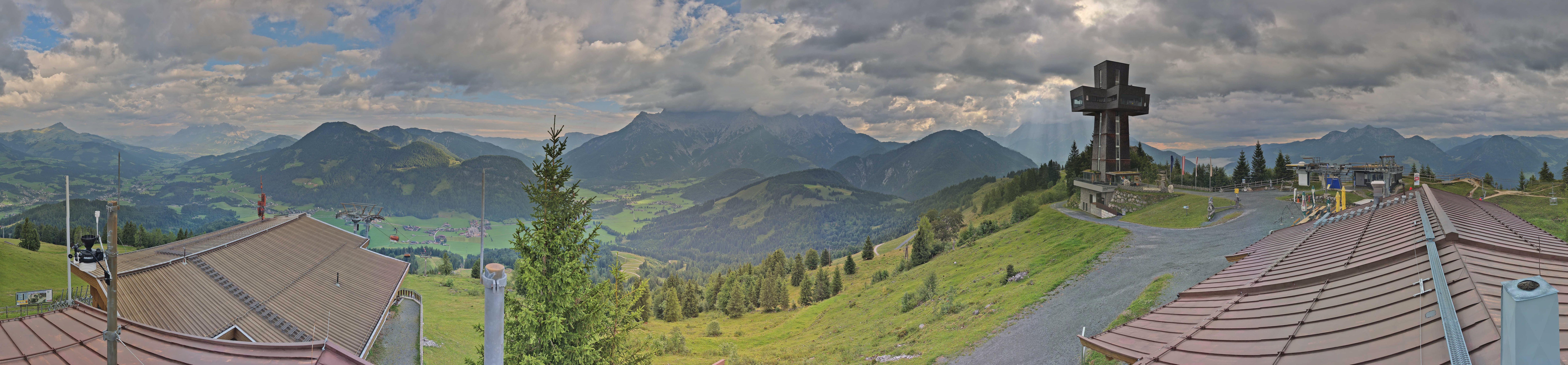 Archiv Foto Webcam Jakobskreuz im Pillerseetal