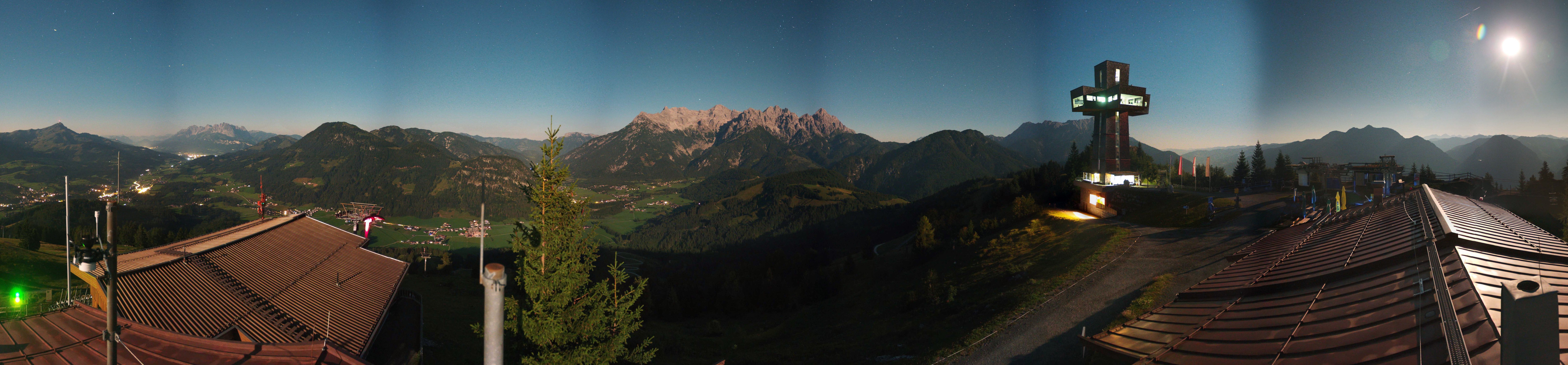 Archiv Foto Webcam Jakobskreuz im Pillerseetal