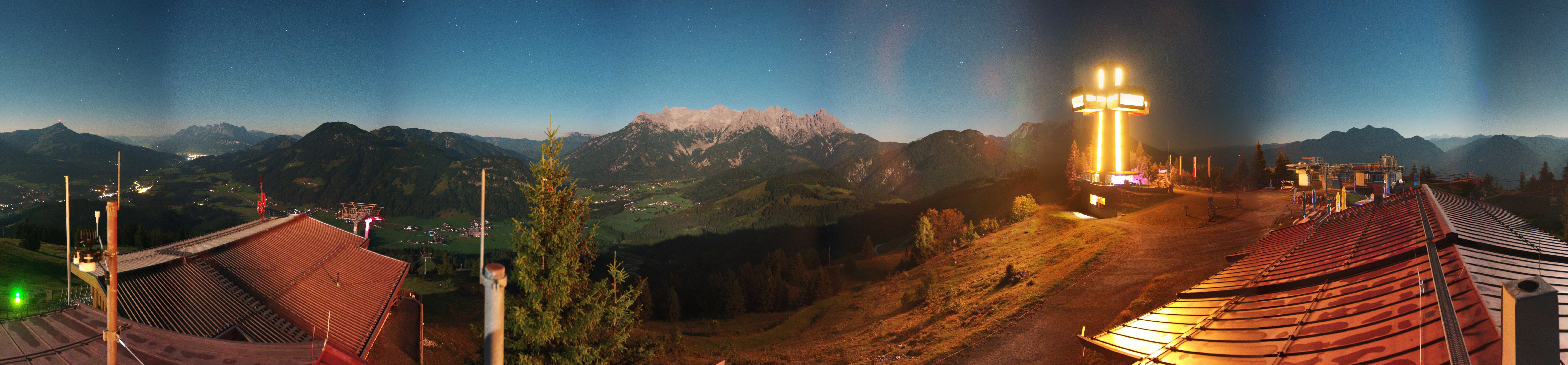 Archiv Foto Webcam Jakobskreuz im Pillerseetal