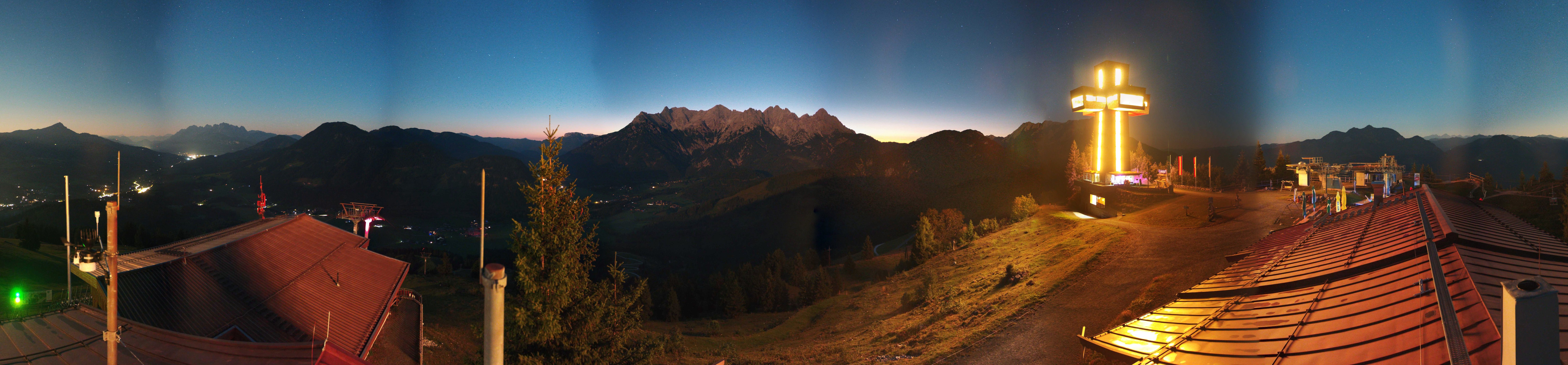 Archiv Foto Webcam Jakobskreuz im Pillerseetal