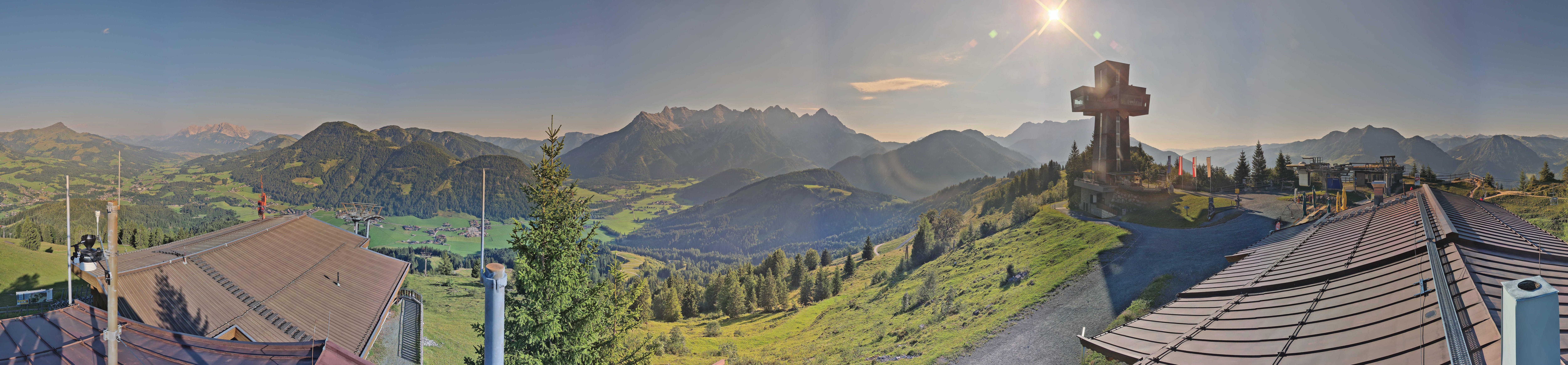 Archiv Foto Webcam Jakobskreuz im Pillerseetal