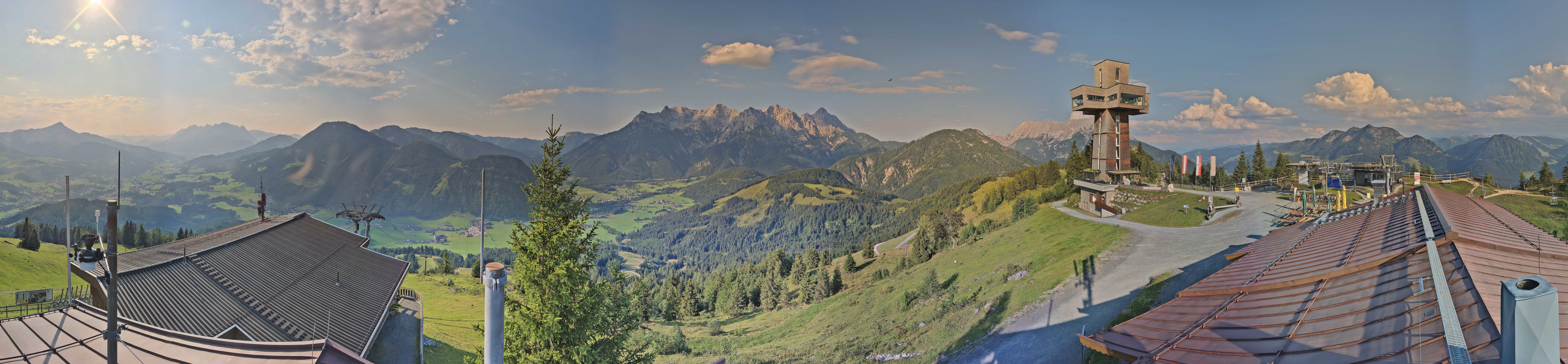 Archiv Foto Webcam Jakobskreuz im Pillerseetal