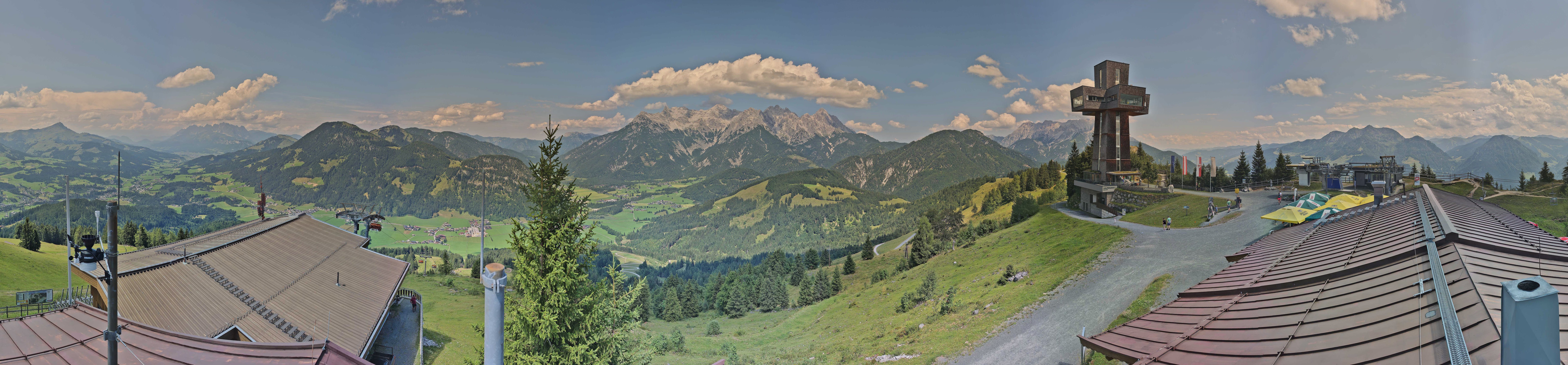 Archiv Foto Webcam Jakobskreuz im Pillerseetal