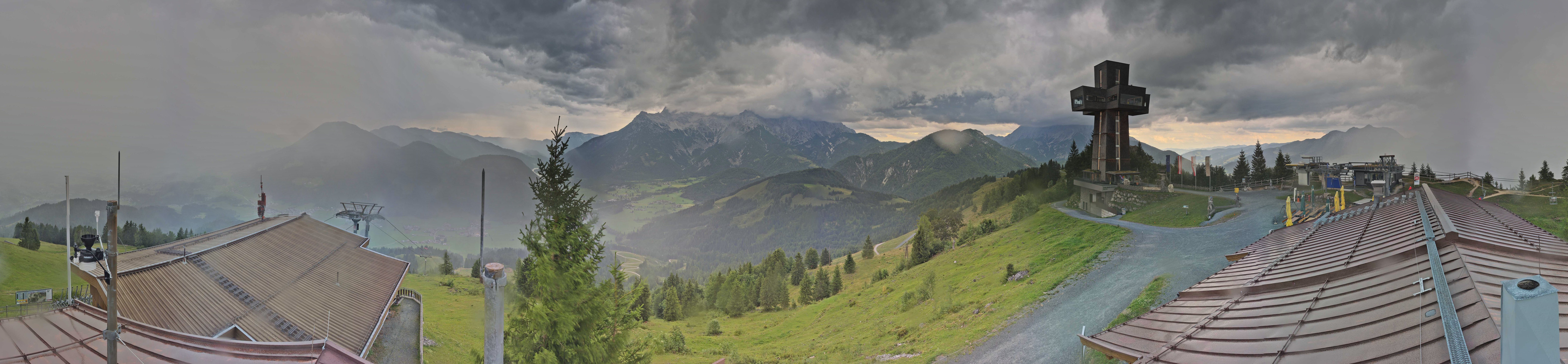 Archiv Foto Webcam Jakobskreuz im Pillerseetal