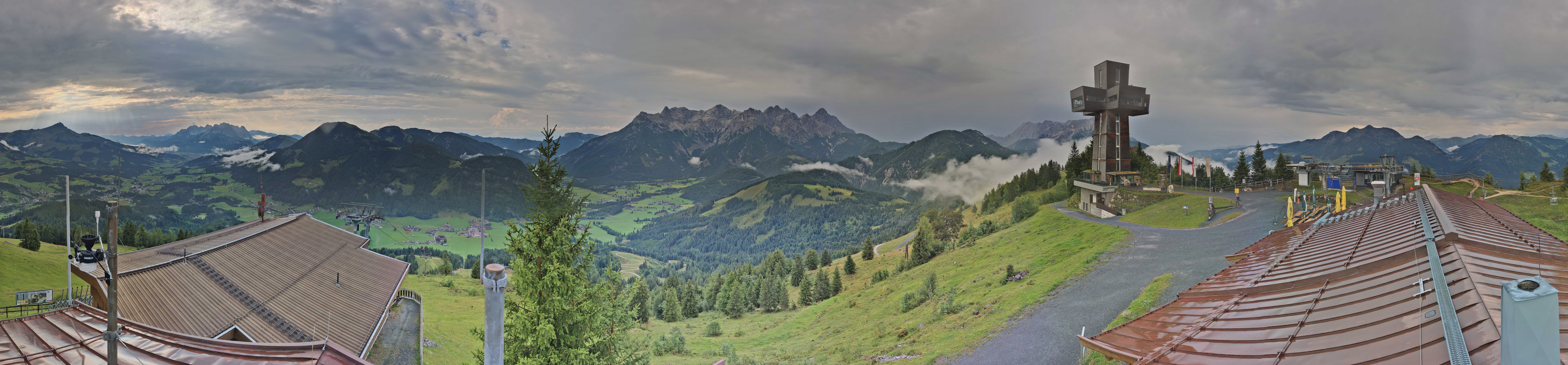 Archiv Foto Webcam Jakobskreuz im Pillerseetal